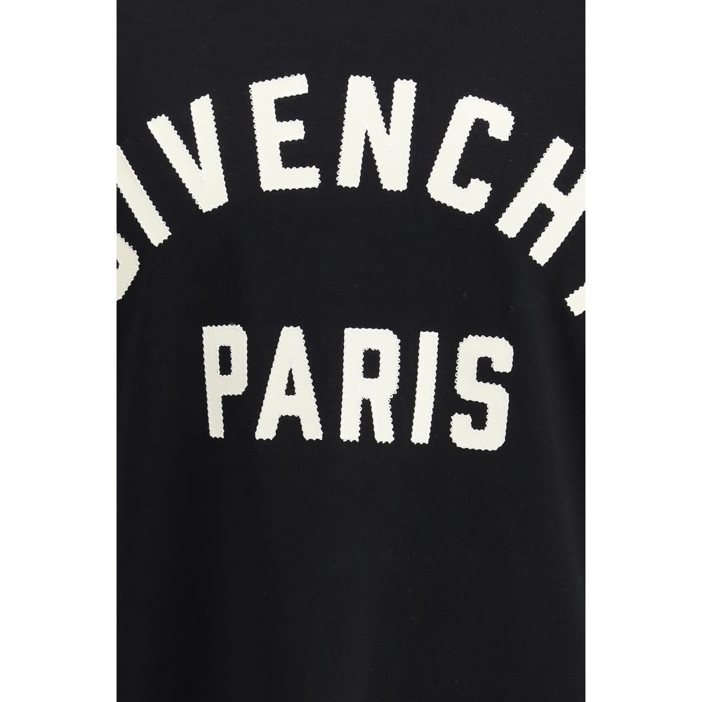 Givenchy Schwarzes Baumwoll-T-Shirt