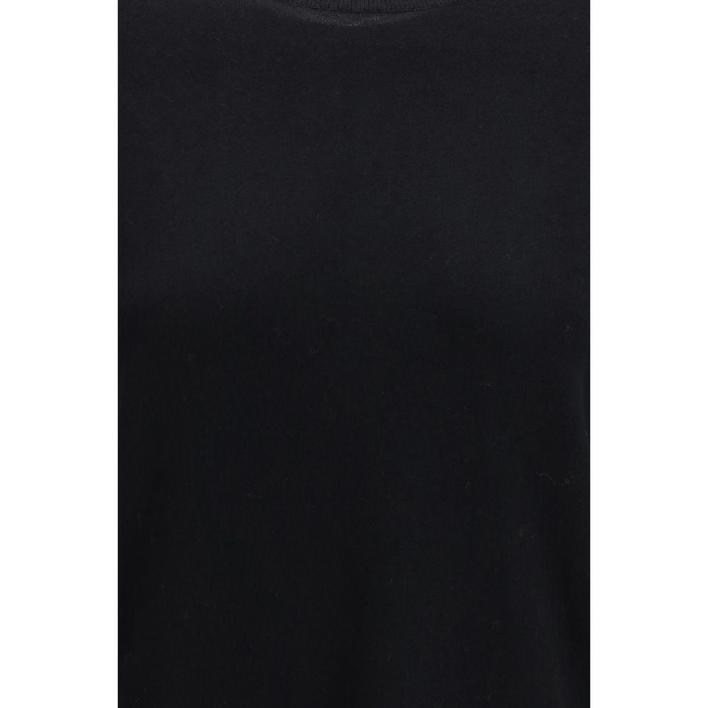 Lisa Yang Schwarzer Kaschmirpullover