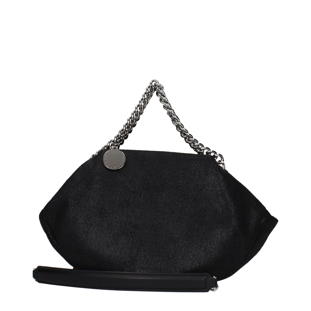 Stella McCartney Schwarze Lederhandtasche