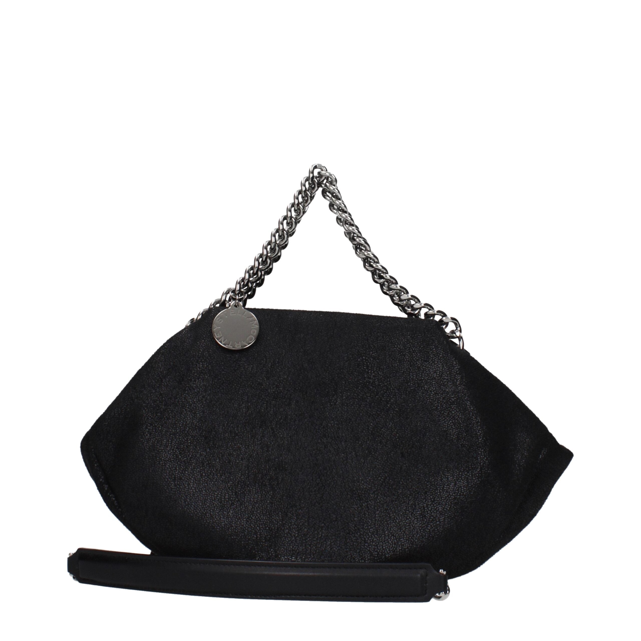 Stella McCartney Schwarze Lederhandtasche