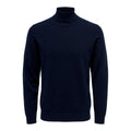 Only & Sons Blauer Rollkragenpullover aus Polyester