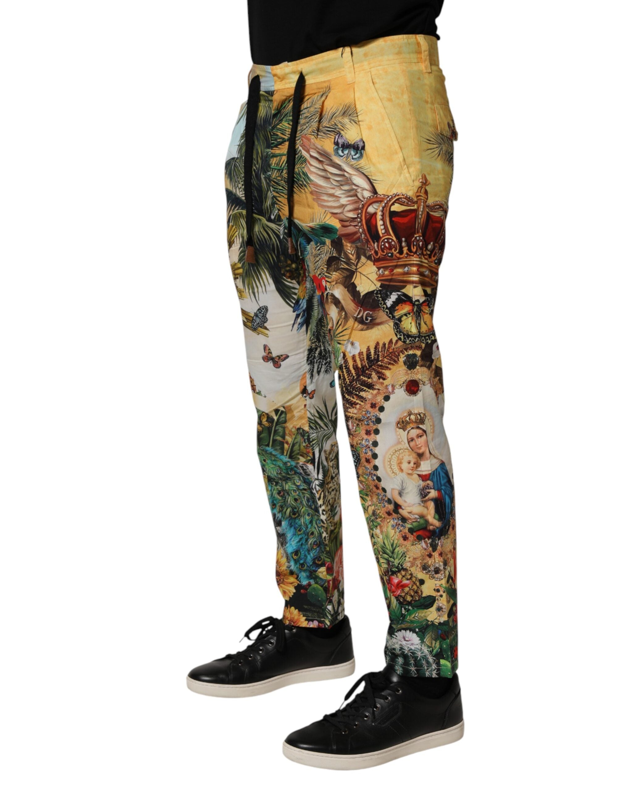 Dolce & Gabbana Multicolor Tropical King Lounge Pants