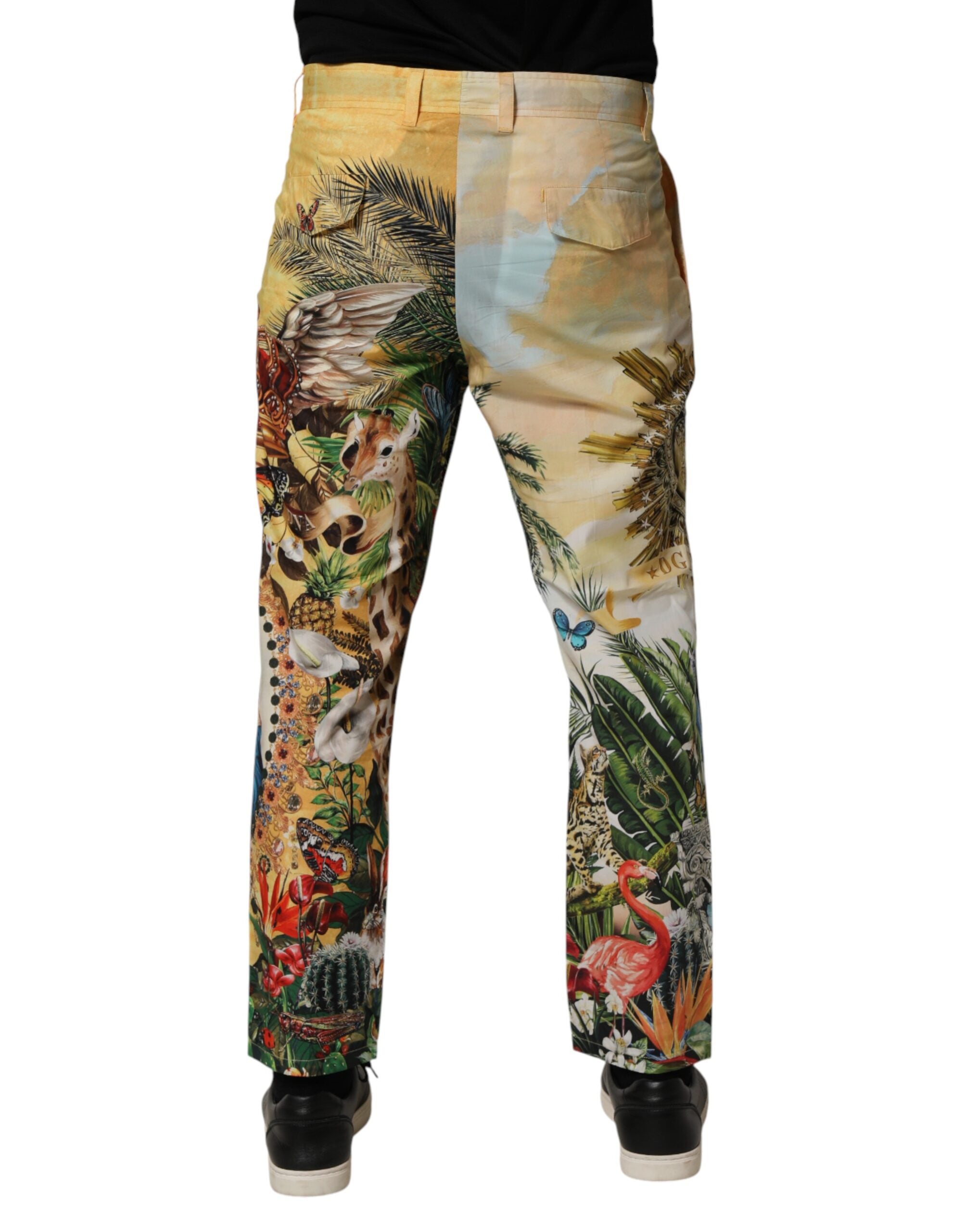 Dolce & Gabbana Multicolor Tropical King Lounge Pants