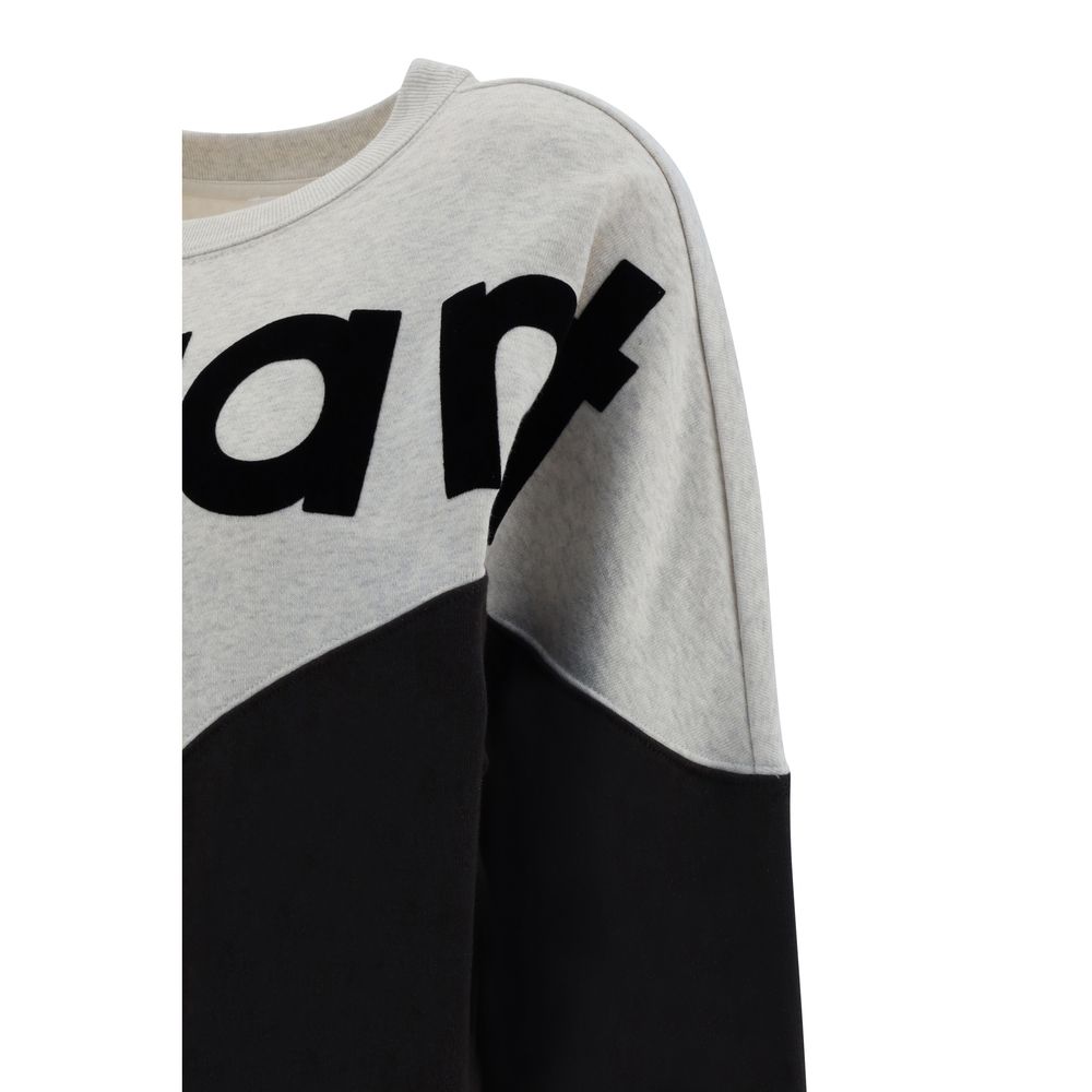 Marant Etoile Grey Cotton Sweatshirt