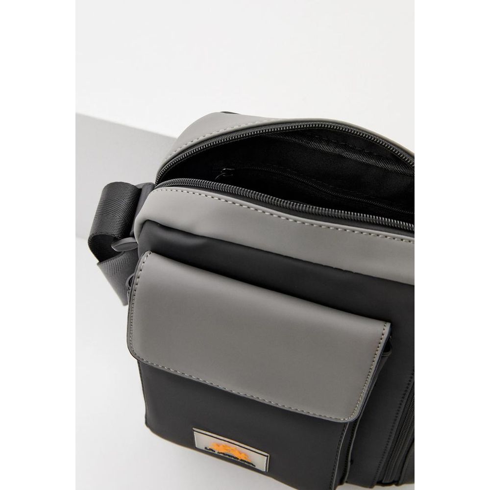La Martina Schwarze Crossbody-Tasche aus Polyethylen