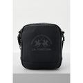 La Martina Schwarze Crossbody-Tasche aus Polyethylen