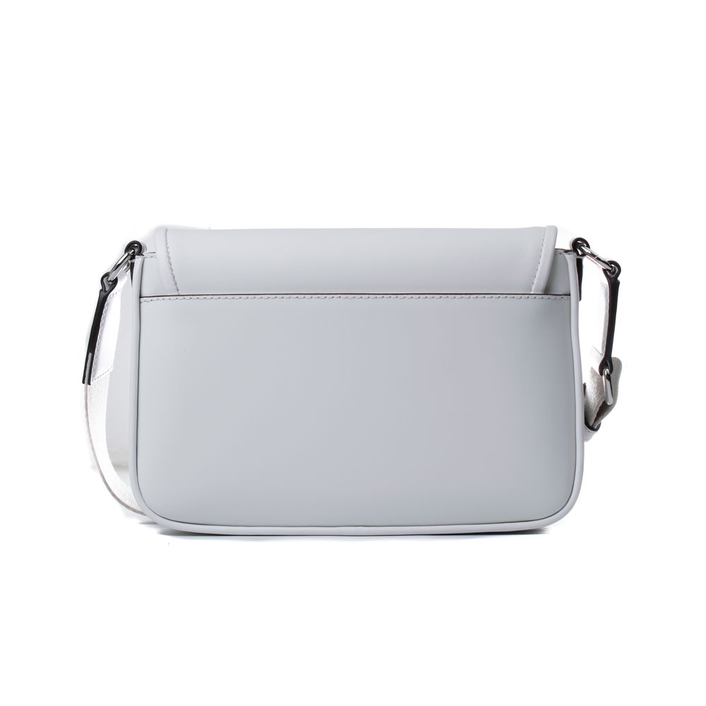 Michael Kors Weiße Leder Schultertasche