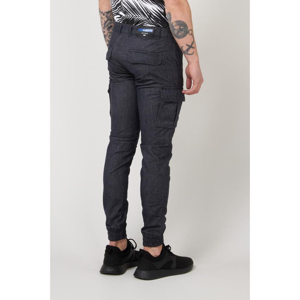 Gas Blaue Cargohose aus Polyester
