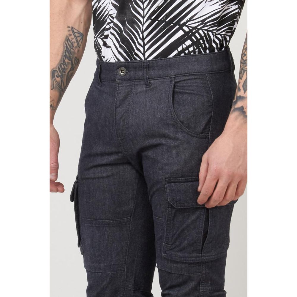 Gas Blaue Cargohose aus Polyester