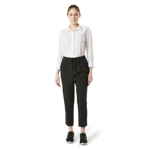 Gas Schwarze Freizeithose aus Polyester