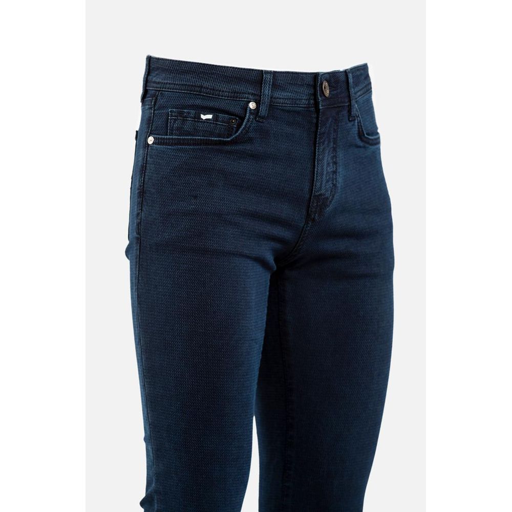 Gas Blaue Baumwolljeans Denim