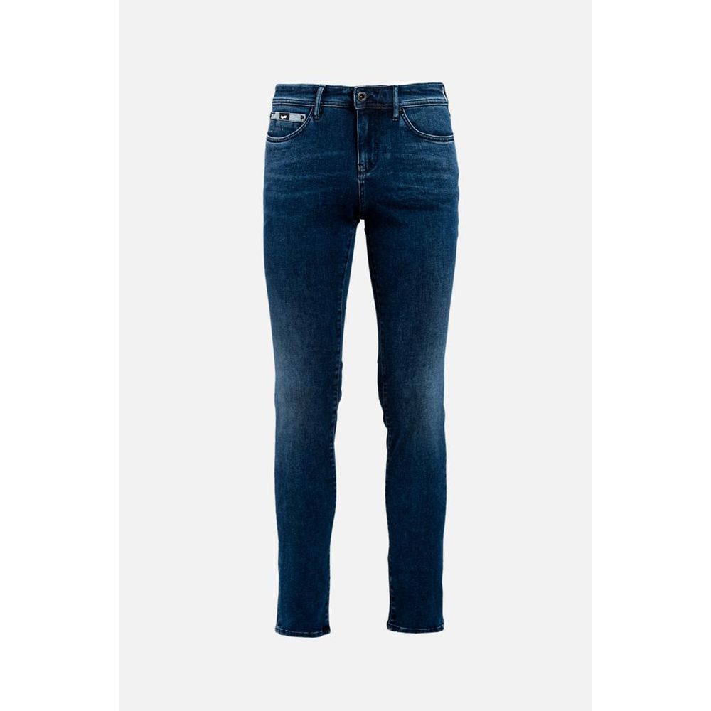 Gas Blaue Baumwolljeans Denim
