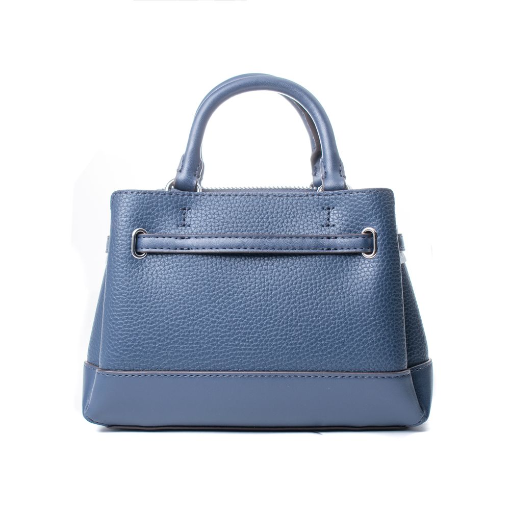 Michael Kors Blaue Lederhandtasche