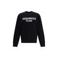 Dsquared² Schwarzer Baumwoll-Sweatshirt