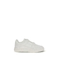 Valentino Garavani Weiße Low-Top-Sneaker aus Kalbsleder Bos Taurus