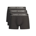 Tommy Hilfiger Men's Black Cotton Boxer Briefs