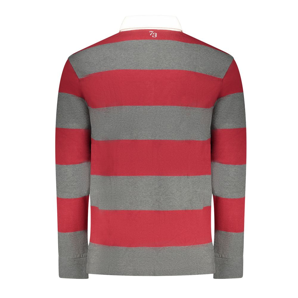 Pepe Jeans Rotes Baumwoll-Poloshirt für Herren