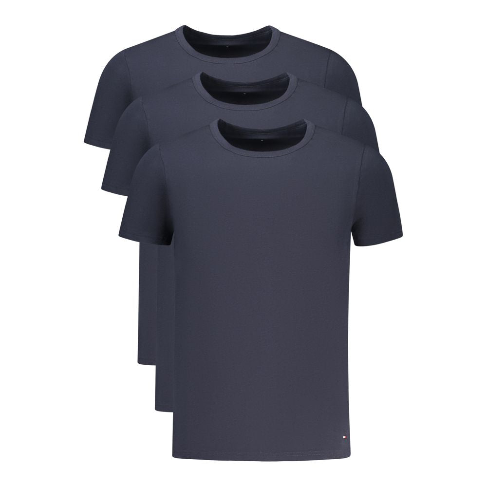 Tommy Hilfiger Blu Baumwoll-T-Shirt für Herren