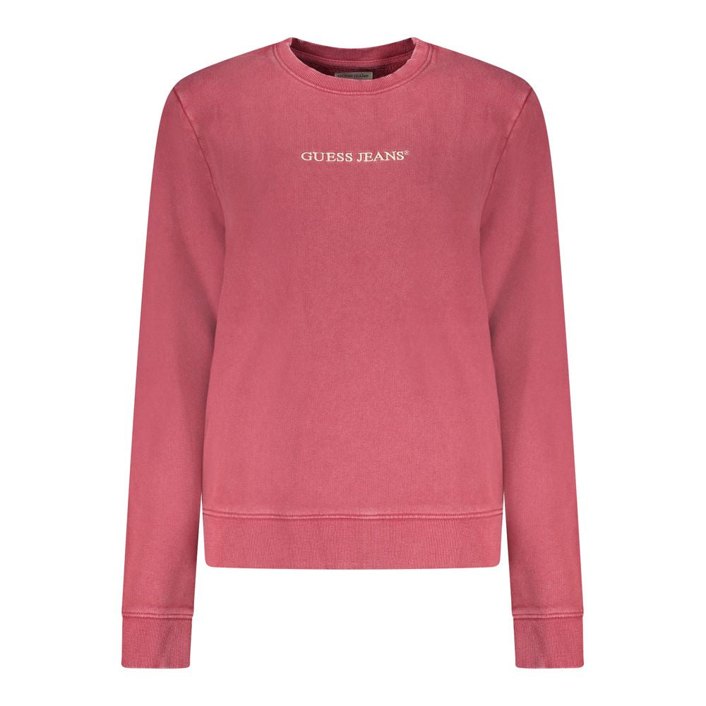 Guess Jeans Women's Red Cotton Sweatshirt