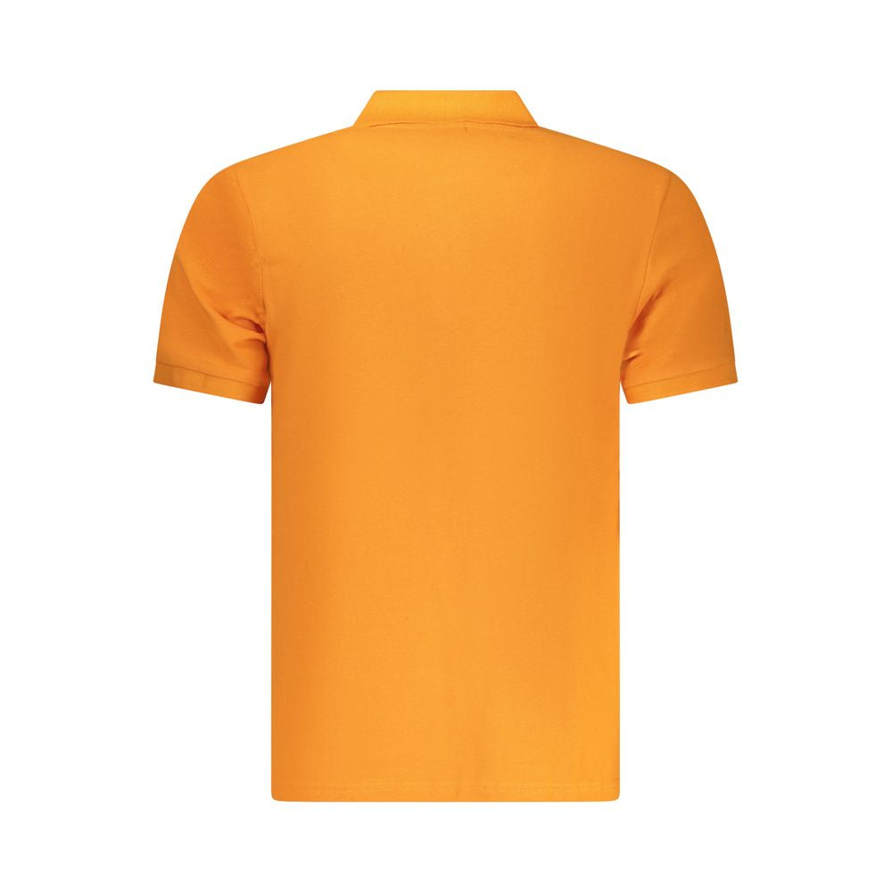 North Sails Arancione Baumwoll-Herrenpoloshirt