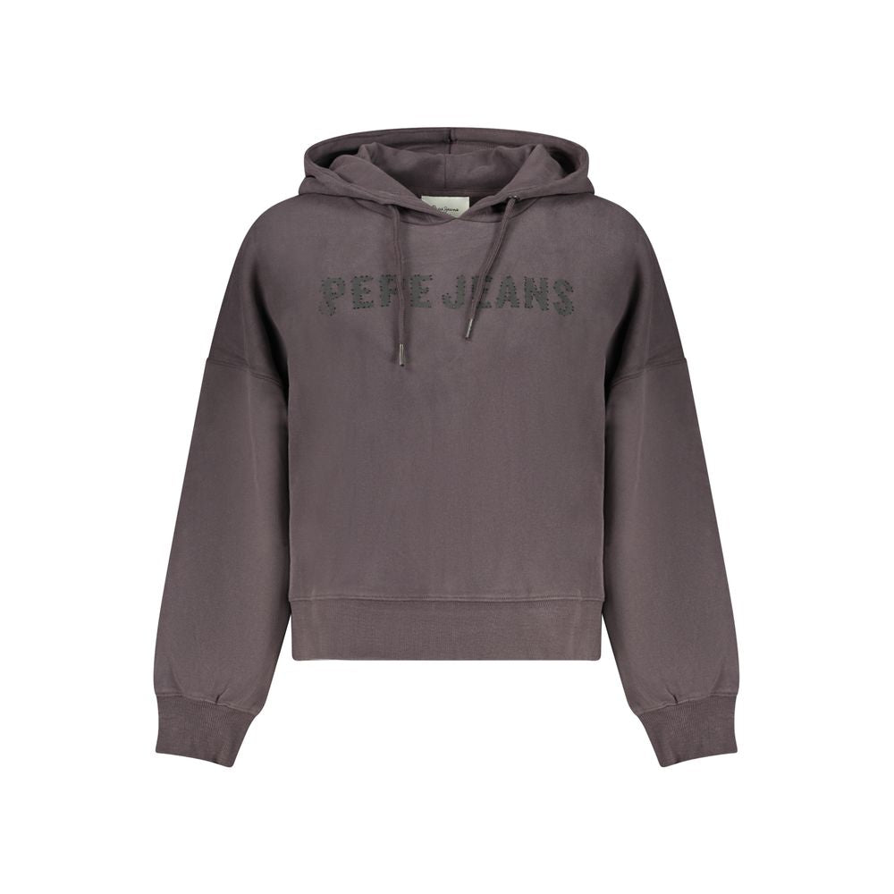 Pepe Jeans Schwarzer Baumwoll-Damen-Sweatshirt