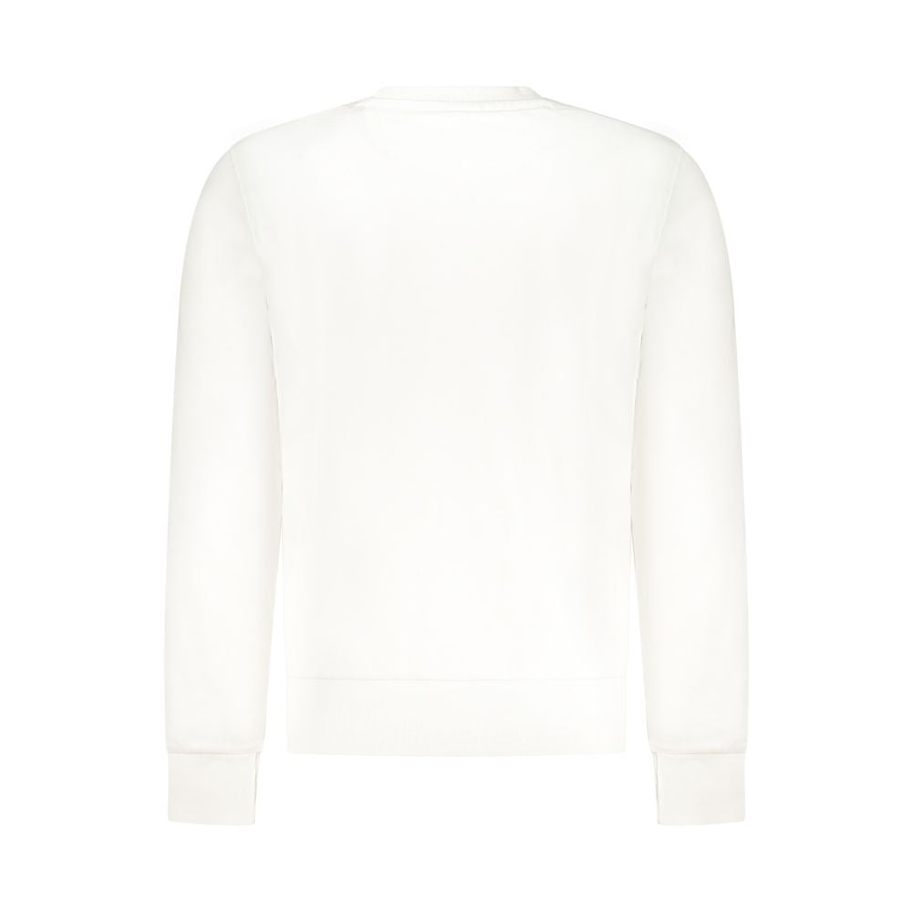 North Sails Weißes Herren-Sweatshirt aus Baumwolle
