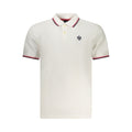 North Sails Bianco Baumwoll-Herrenpoloshirt