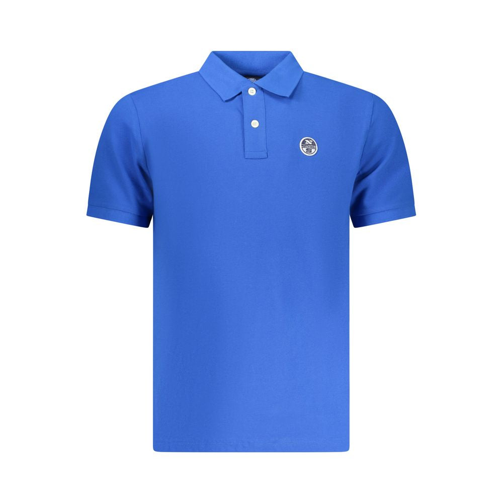 North Sails Blaues Baumwoll-Poloshirt für Herren