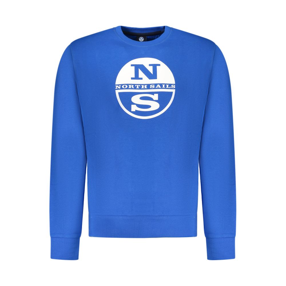 North Sails Blauer Baumwoll-Sweatshirt für Herren