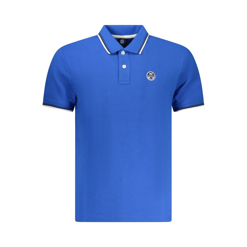 North Sails Blaues Baumwoll-Poloshirt für Herren