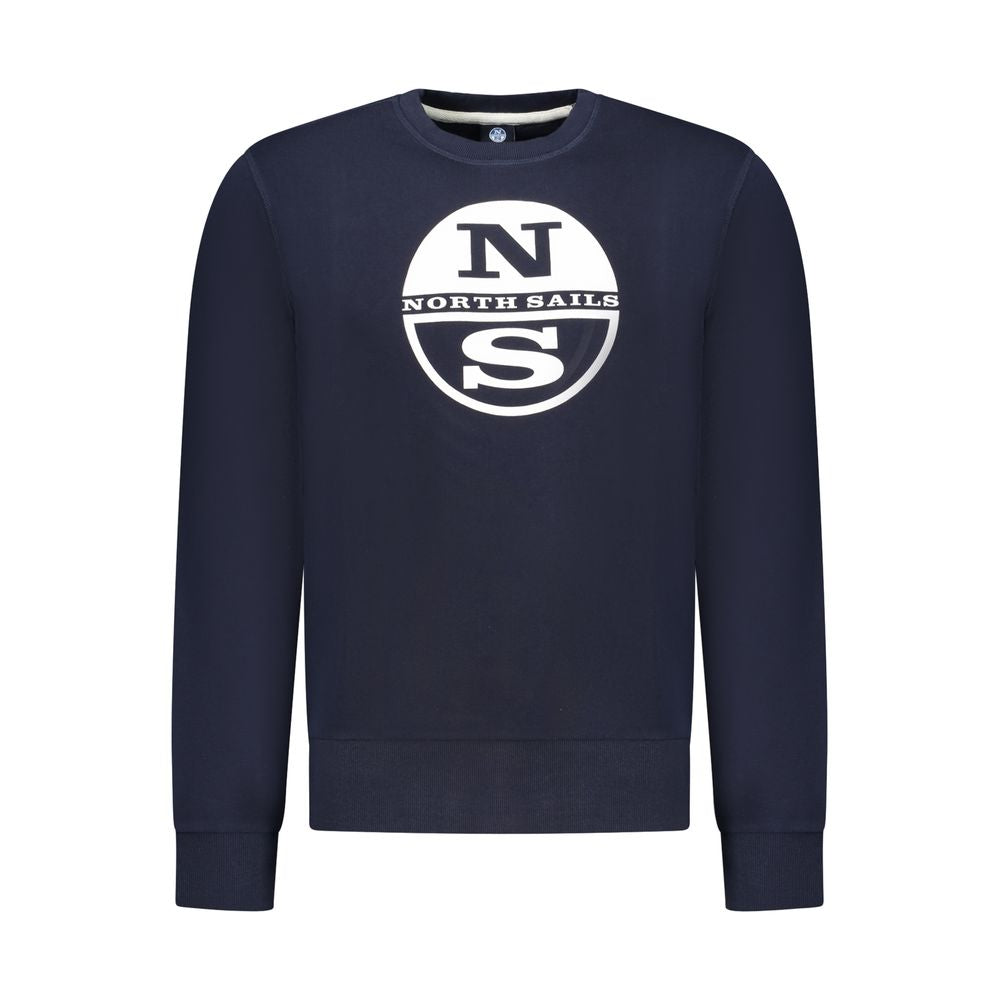 North Sails Blauer Baumwoll-Sweatshirt für Herren