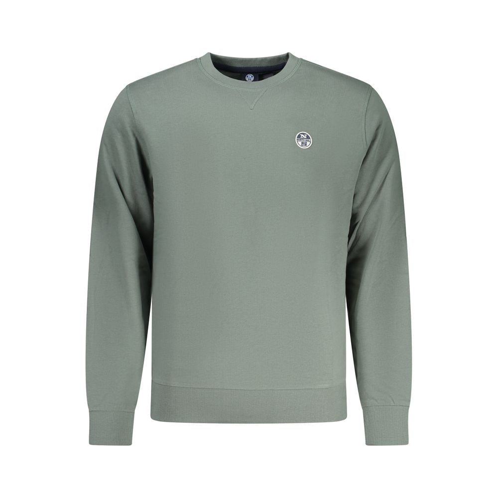 North Sails Verde Baumwoll-Sweatshirt für Herren