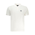 North Sails Weißes Herren-Poloshirt aus Baumwolle