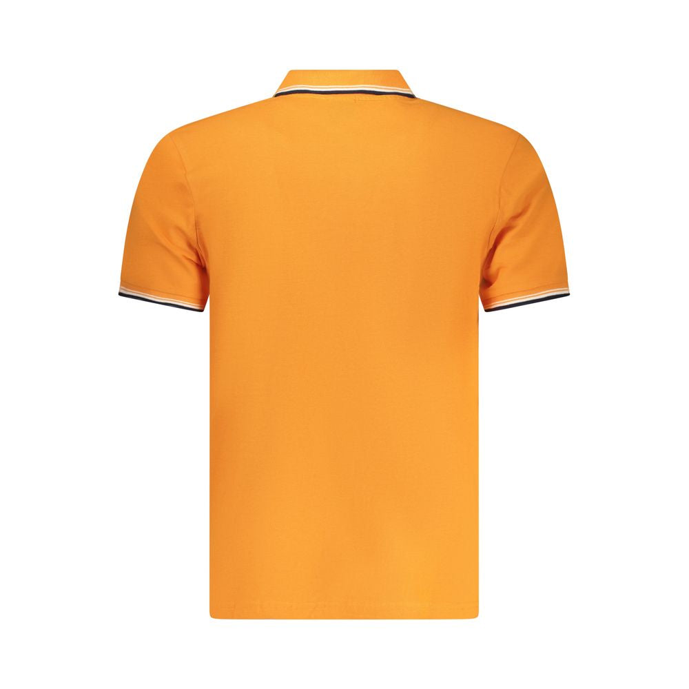 North Sails Arancione Baumwoll-Herrenpoloshirt