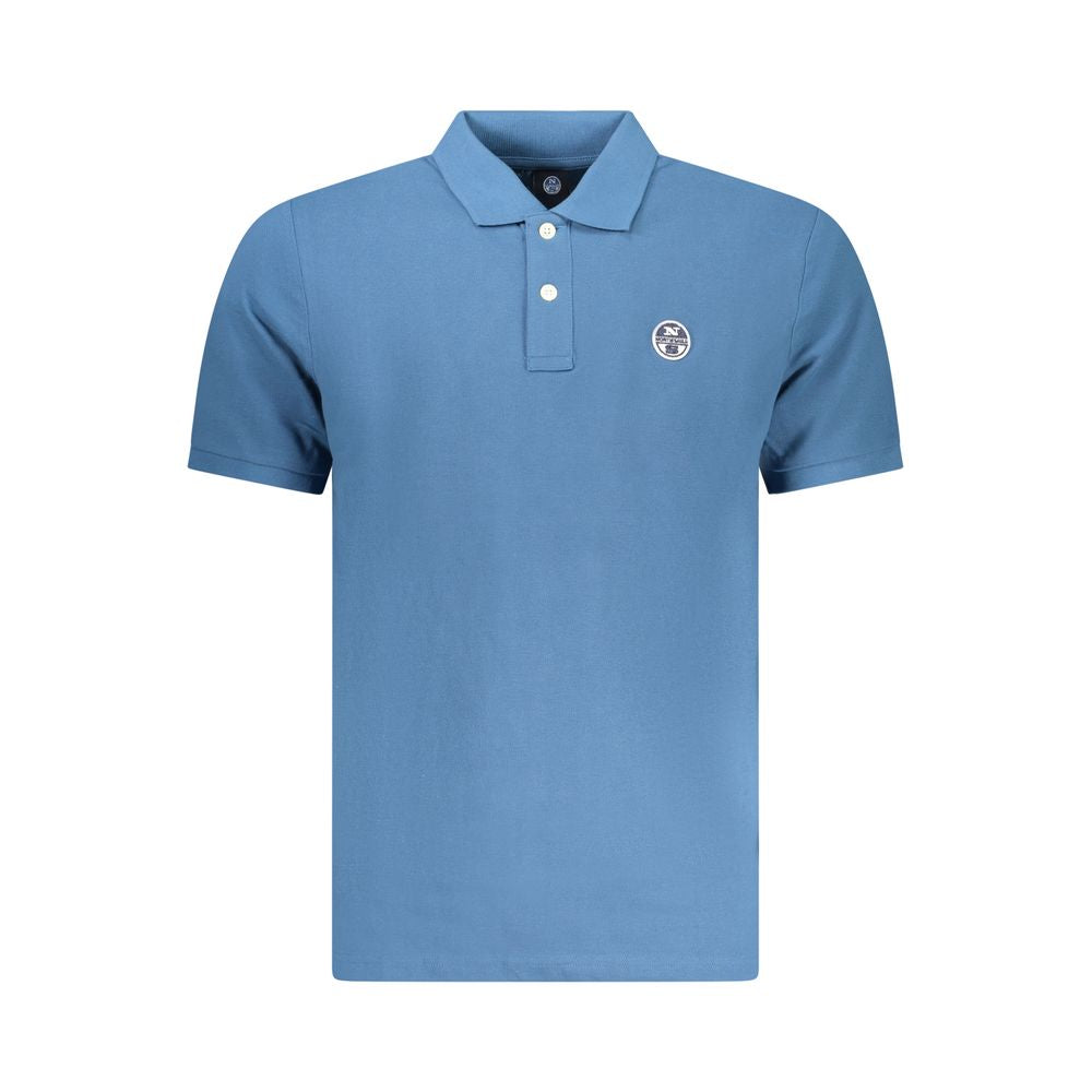 North Sails Blaues Baumwoll-Poloshirt für Herren