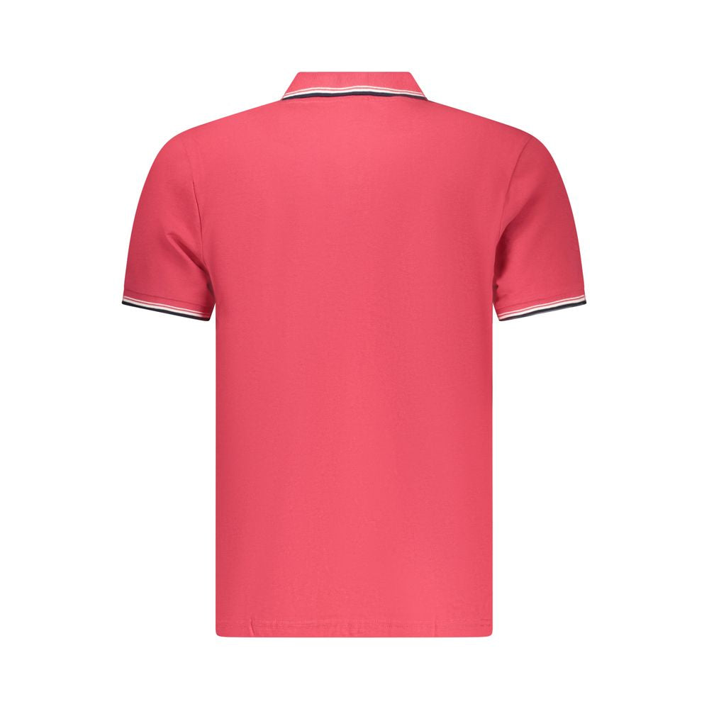 North Sails Rotes Baumwoll-Poloshirt für Herren