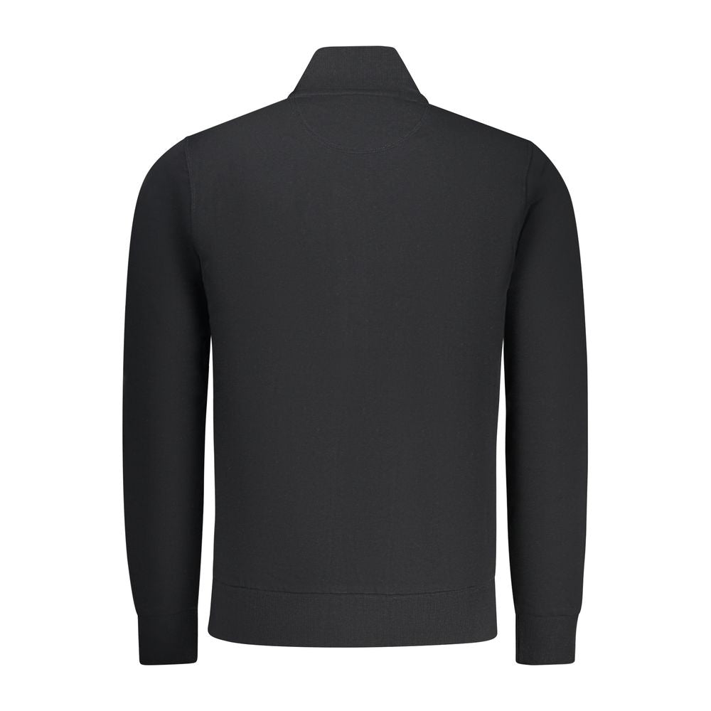 North Sails Schwarzer Baumwoll-Herren-Sweatshirt