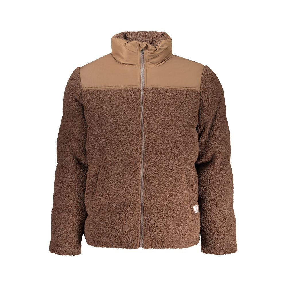 Rifle Brown Polyester Men's Jacket