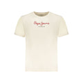 Pepe Jeans Men's Beige Cotton T-Shirt