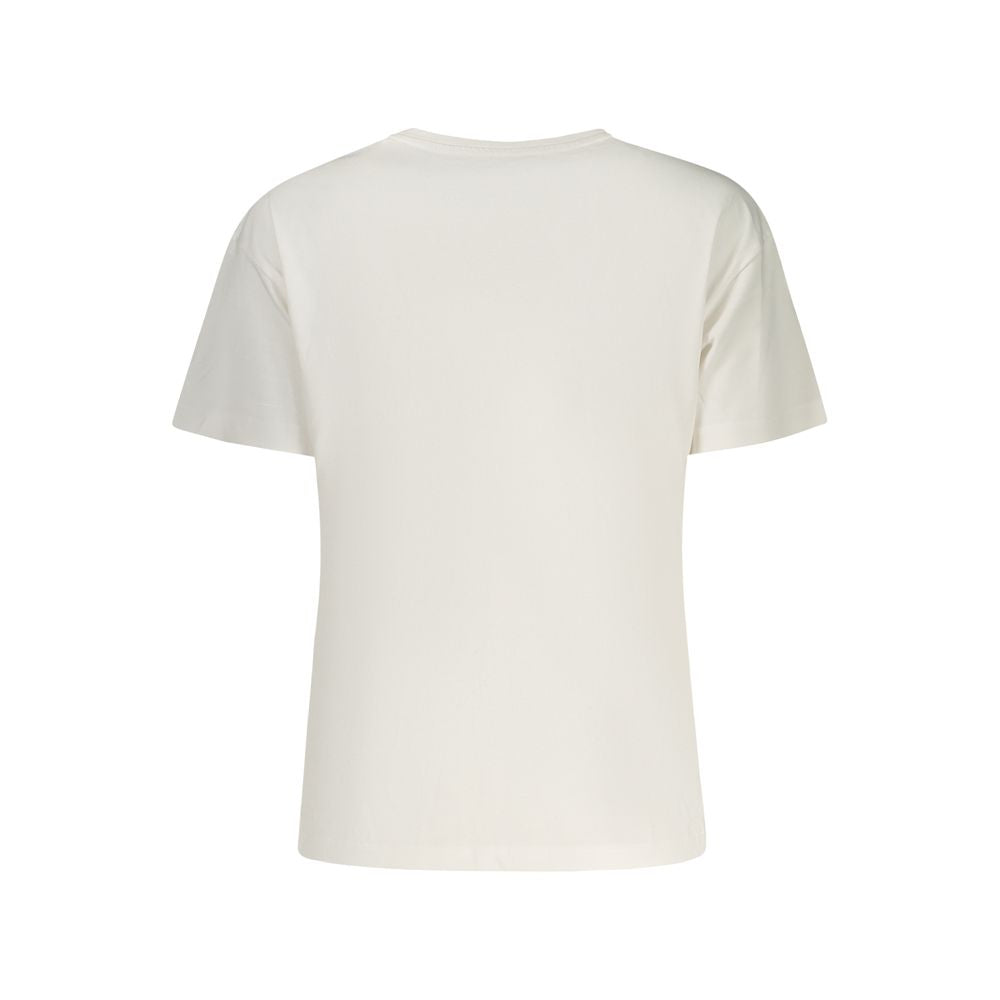 Pepe Jeans Women's White Cotton T-Shirt