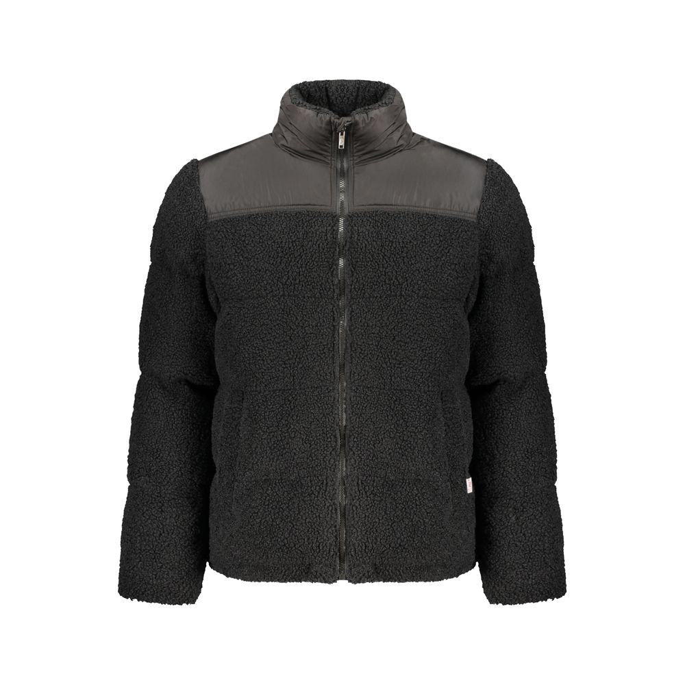 Rifle Schwarze Herrenjacke aus Polyester