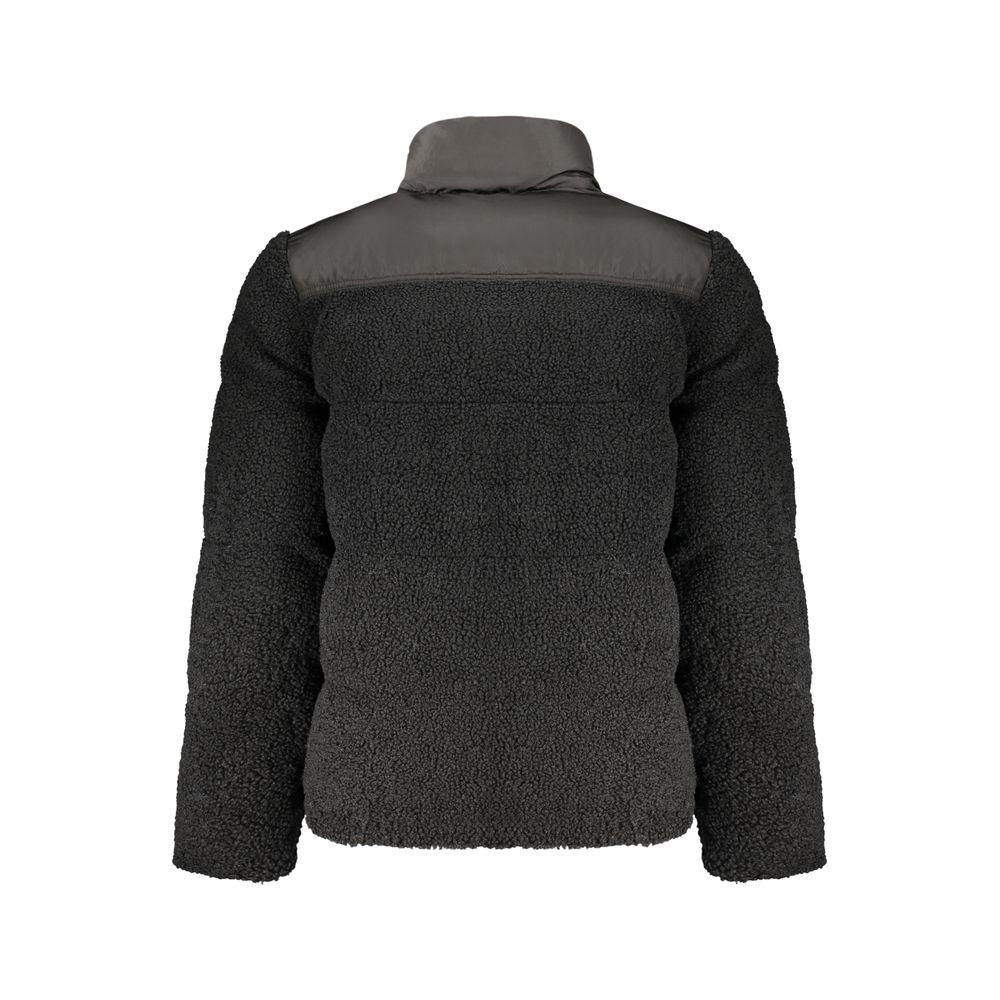 Rifle Schwarze Herrenjacke aus Polyester