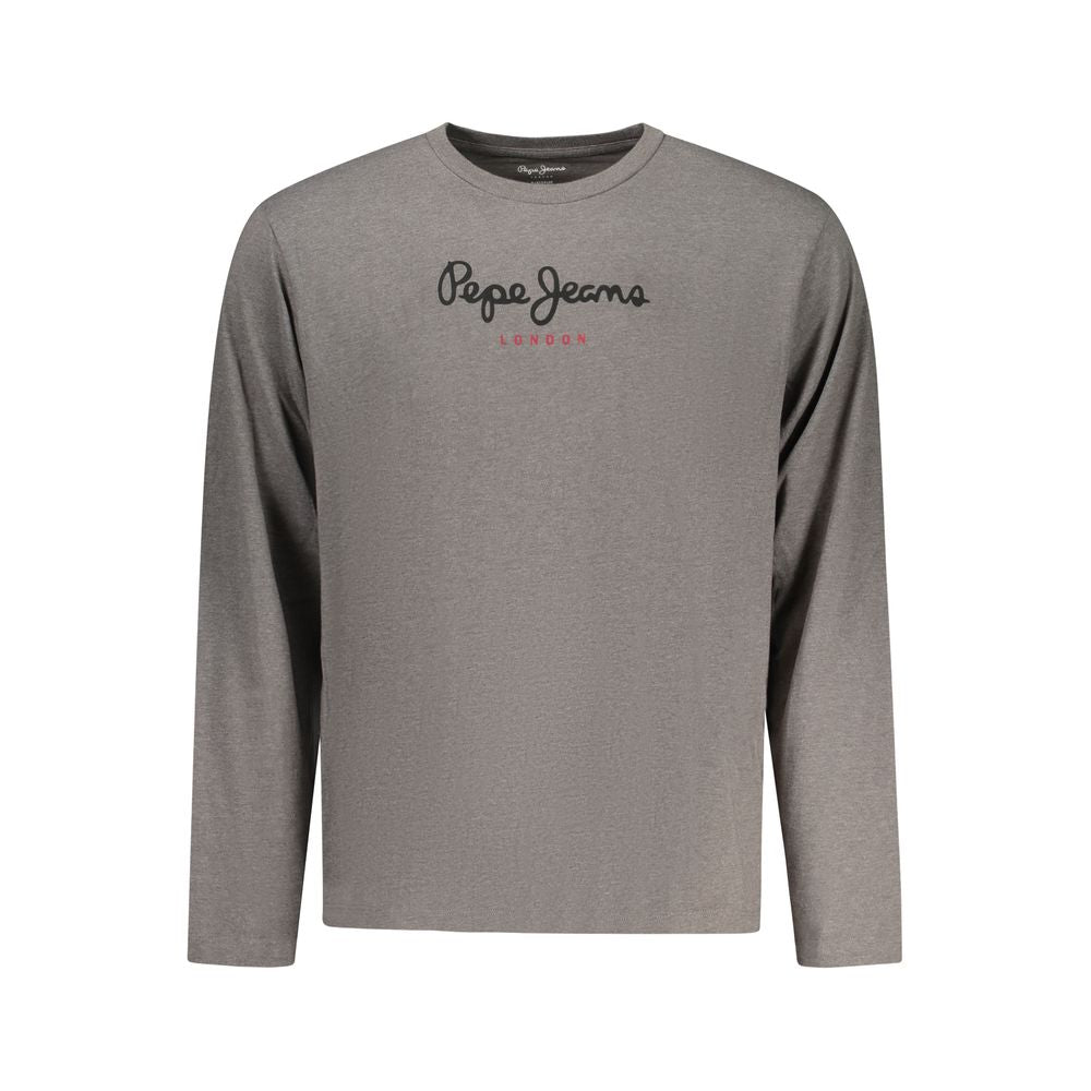 Pepe Jeans Grigio Baumwoll-T-Shirt für Herren