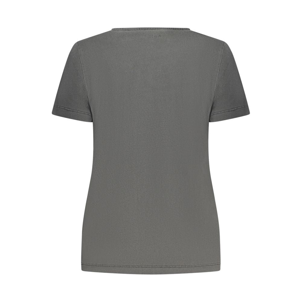 Pepe Jeans Nero Baumwoll-T-Shirt für Damen