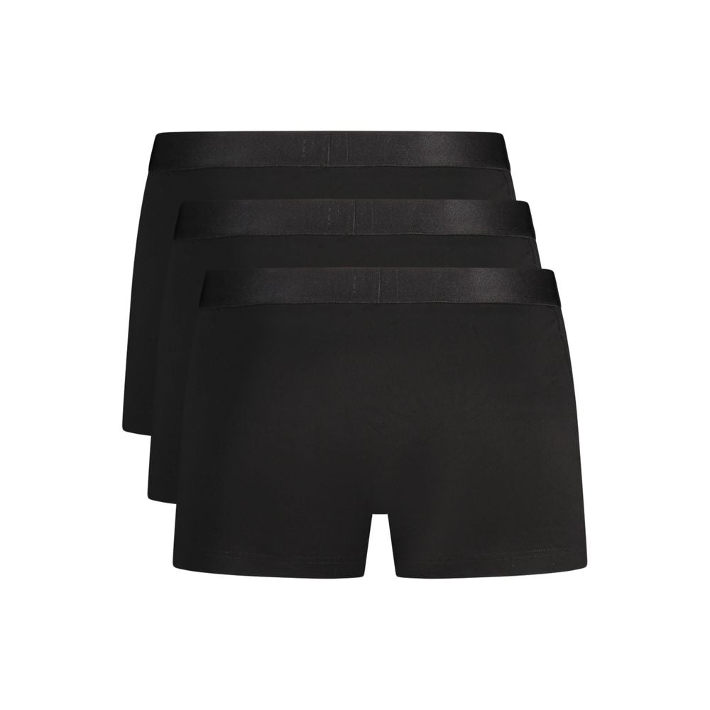 Hugo Boss Men's Black Cotton Boxer Shorts