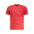 North Sails Rosso Baumwoll-T-Shirt für Herren
