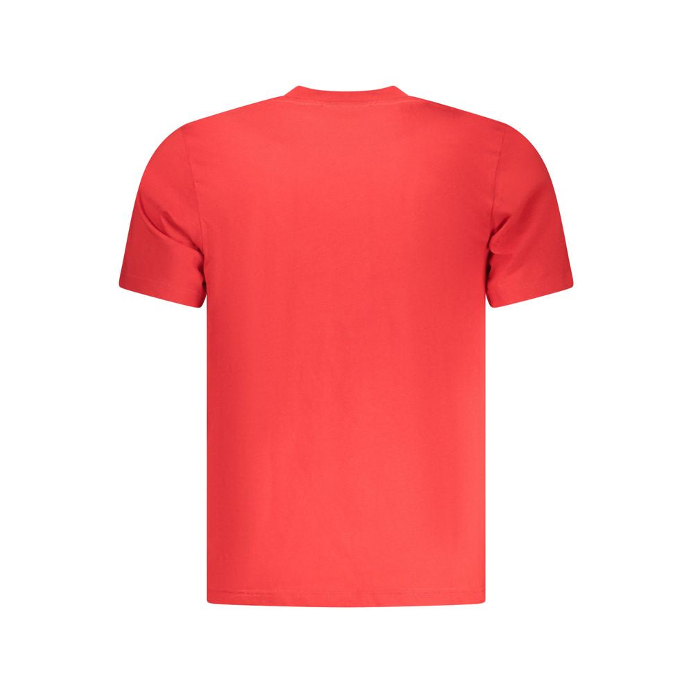 North Sails Rosso Baumwoll-T-Shirt für Herren