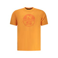 North Sails Men's Orange Cotton T-Shirt