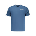 North Sails Blu Baumwoll-T-Shirt für Herren