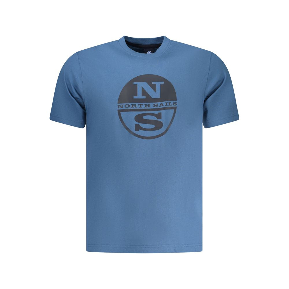 North Sails Men's Blue Cotton T-Shirt